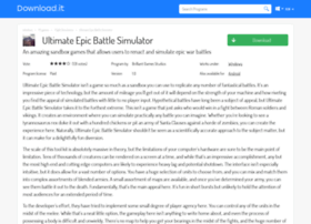 Ultimate-epic-battle-simulator.jaleco.com thumbnail