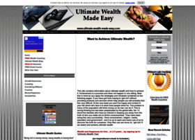 Ultimate-wealth-made-easy.com thumbnail