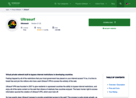 Ultrasurf.en.downloadastro.com thumbnail