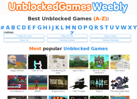 Unblockedgames-weebly.com thumbnail