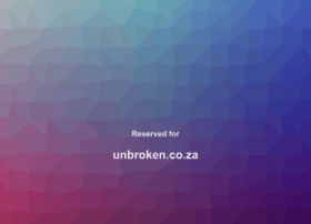 Unbroken.co.za thumbnail