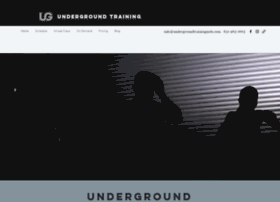 Undergroundtrainingnofo.com thumbnail