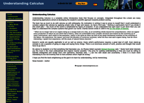 Understandingcalculus.com thumbnail