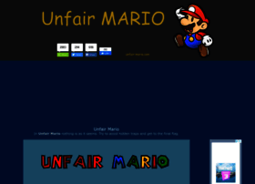 Unfair-mario.com thumbnail