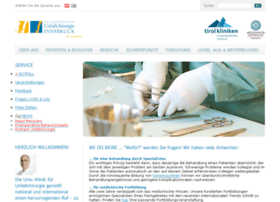 Unfallchirurgie-innsbruck.at thumbnail