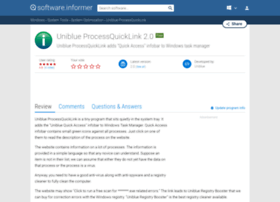 Uniblue-processquicklink.software.informer.com thumbnail