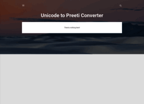 Unicode-preeti-converter.blogspot.com thumbnail
