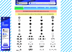 Unicodeemoticons.com thumbnail