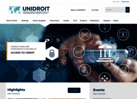 Unidroit.org thumbnail