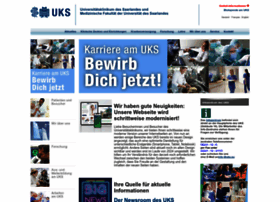Uniklinik-saarland.de thumbnail