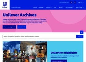 Unilever-archives.com thumbnail