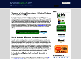 Uninstallsupport.com thumbnail