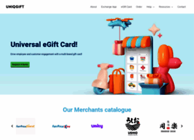uniqgiftvoucher.com at WI. New Home 