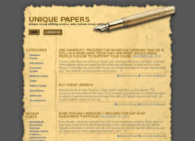 Unique-papers.com thumbnail