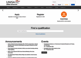 Unisa.co.za thumbnail
