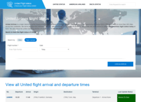 United-airlines.flight-status.info thumbnail