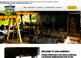 Unitedfabricators.in thumbnail