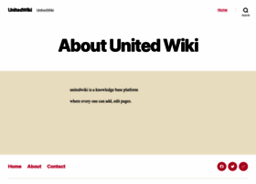 Unitedwiki.com thumbnail