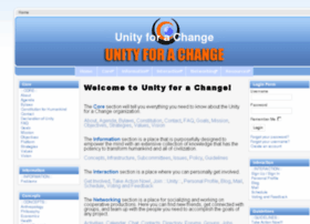 Unityforachange.org thumbnail