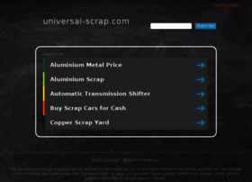 Universal-scrap.com thumbnail