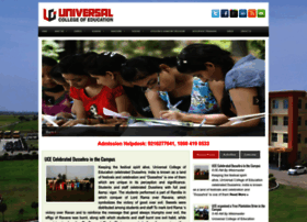 Universalcollege.ugi.ac.in thumbnail
