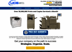 Universalcopysolutions Com At Wi Universal Copy Solutions Copier Rental Printer Rental In Los Angeles