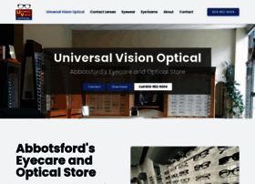 Universalvisionoptical.ca thumbnail