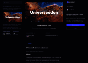 Universeodon.com thumbnail