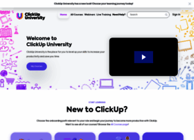 University.clickup.com thumbnail