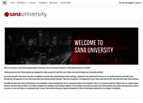 University.sana-commerce.com thumbnail