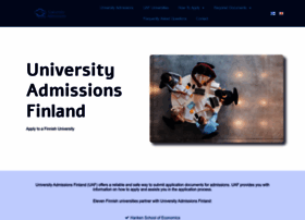 Universityadmissions.fi thumbnail