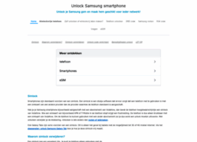 Unlocksamsung.nl thumbnail