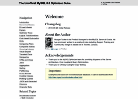 Unofficialmysqlguide.com thumbnail