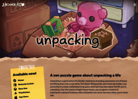Unpackinggame.com thumbnail