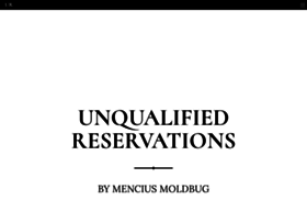 Unqualified-reservations.com thumbnail