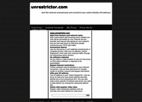 Unrestrictor.com thumbnail