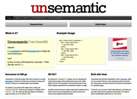 Unsemantic.com thumbnail