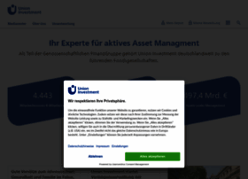 Unternehmen.union-investment.de thumbnail