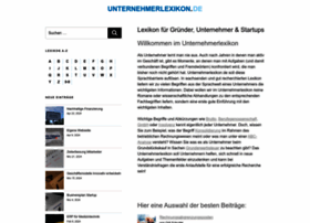 Unternehmerlexikon.de thumbnail