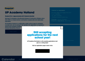 Upacademyholland.org thumbnail