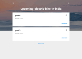 Upcoming-electric-bike-in-india.blogspot.com thumbnail