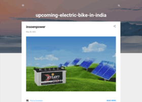 Upcoming-electric-bike-india.blogspot.com thumbnail