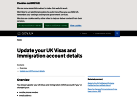 Update-your-details.homeoffice.gov.uk thumbnail