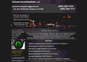 Uptowninvestigations.com thumbnail