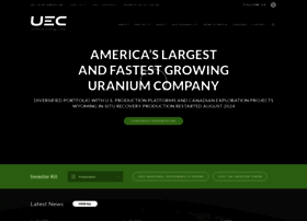 Uraniumenergy.com thumbnail