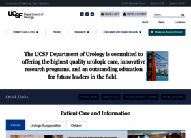 Urology.ucsf.edu thumbnail