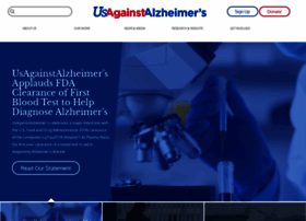 Usagainstalzheimers.org thumbnail