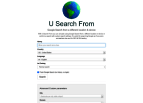 Usearchfrom.com thumbnail