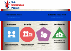 Usimmigrationpodcast.com thumbnail