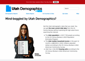 Utah-demographics.com thumbnail